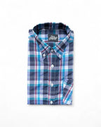Camisa Harriot - Azul/Rojo