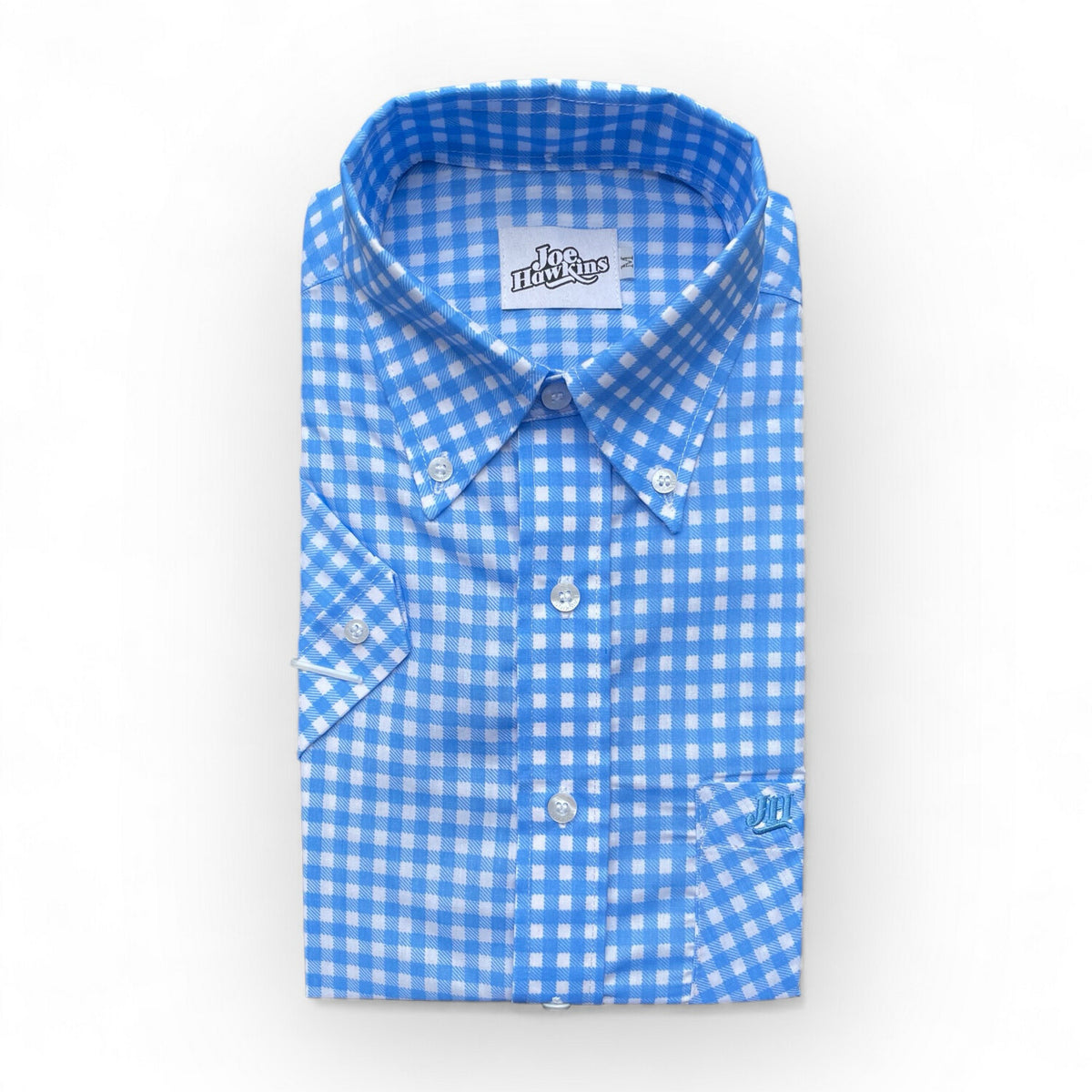 Camisa Harriot - Celeste/Blanco