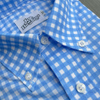 Camisa Harriot - Celeste/Blanco
