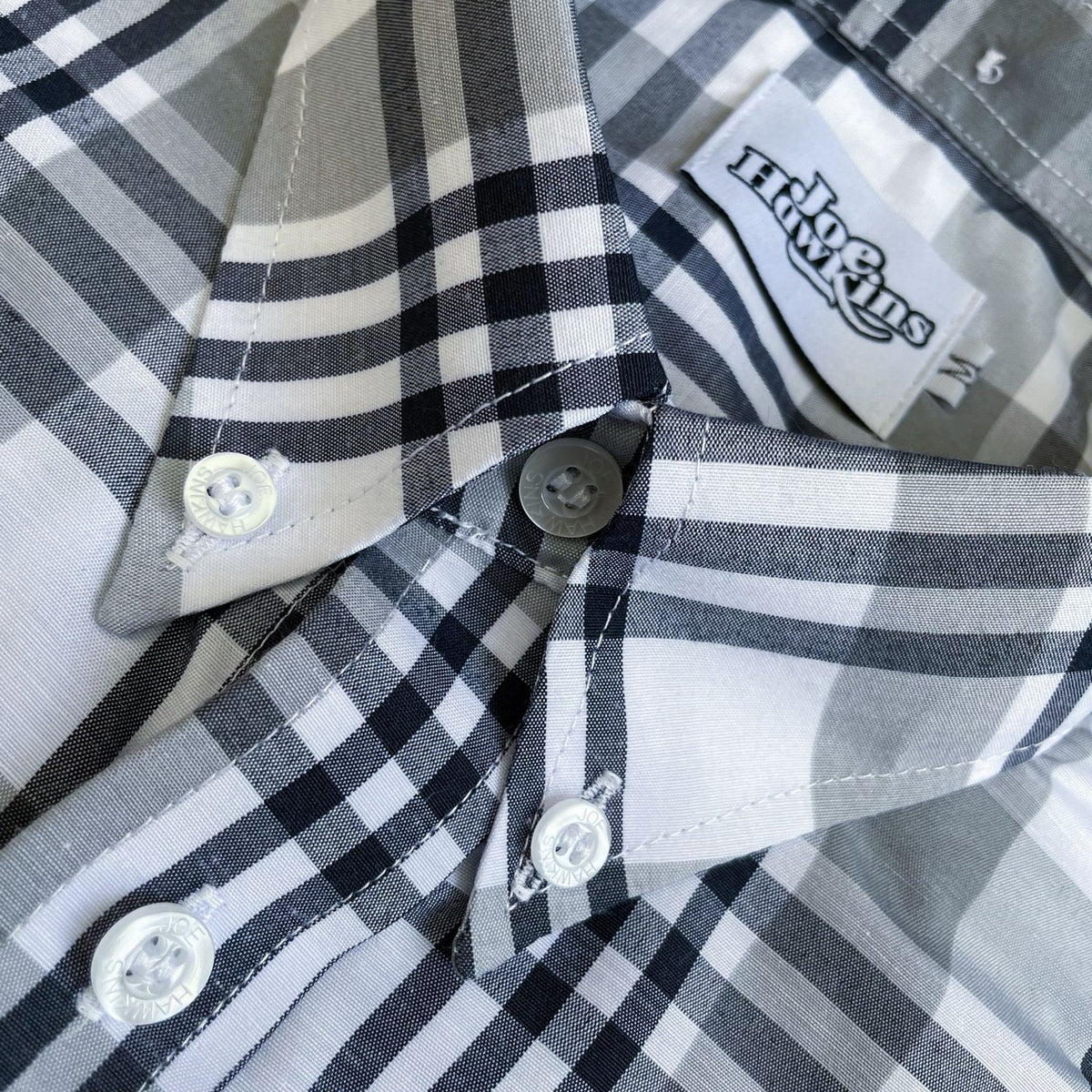 Camisa Harriot - Gris/blanco