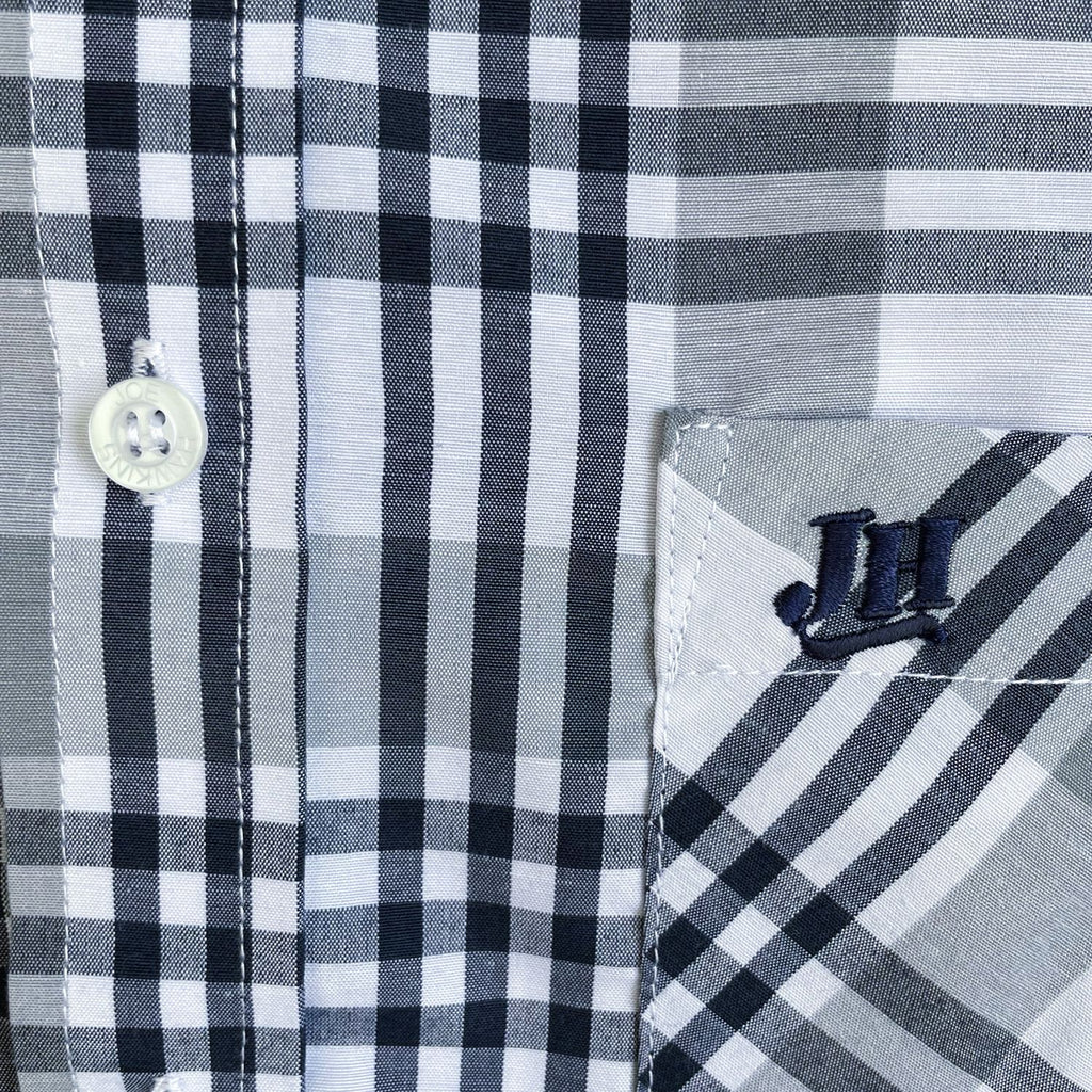 Camisa Harriot - Gris/blanco