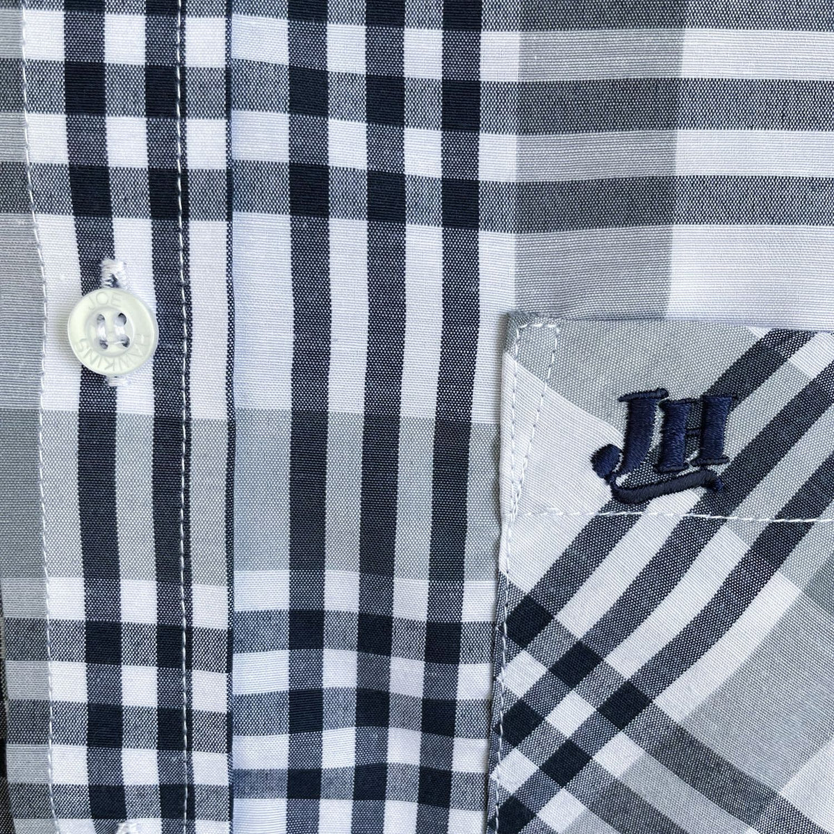 Camisa Harriot - Gris/blanco