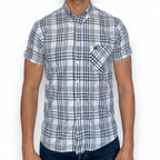 Camisa Harriot - Gris/blanco