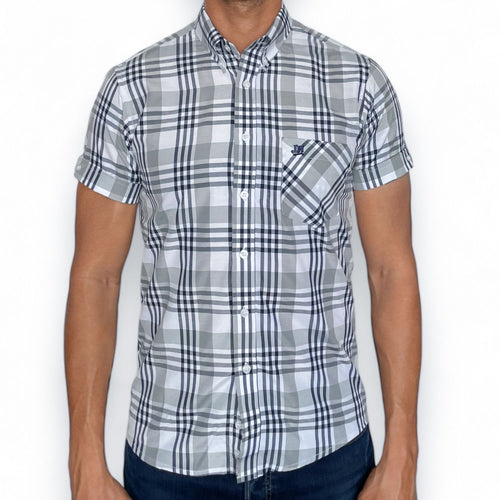 Camisa Harriot - Gris/blanco