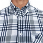 Camisa Harriot - Gris/blanco