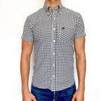 Camisa Harriot - Negro/Blanco