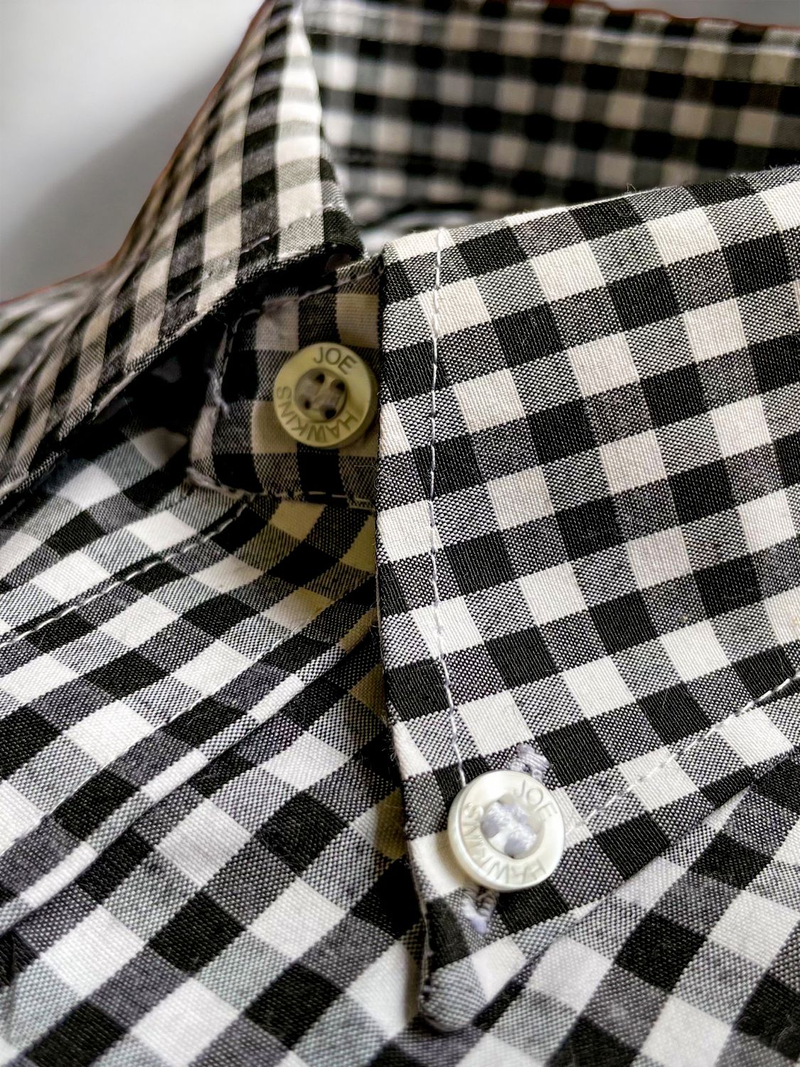 Camisa Harriot - Negro/Blanco