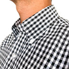 Camisa Harriot - Negro/Blanco
