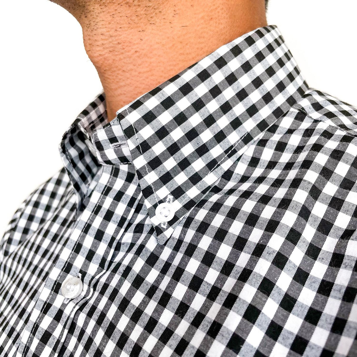 Camisa Harriot - Negro/Blanco