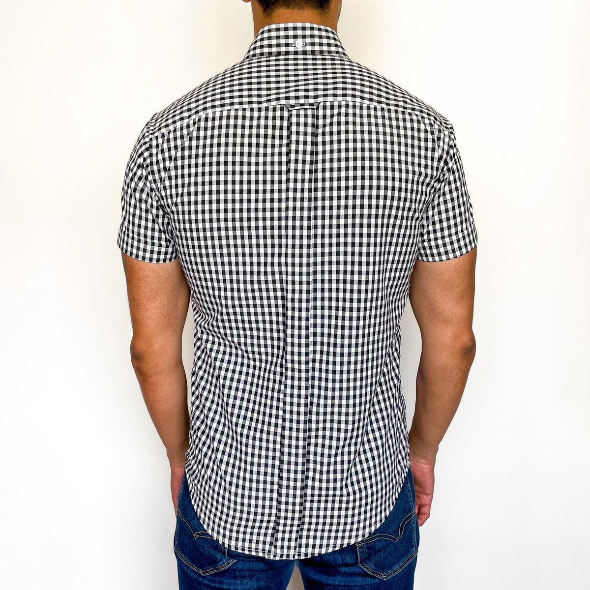 Camisa Harriot - Negro/Blanco