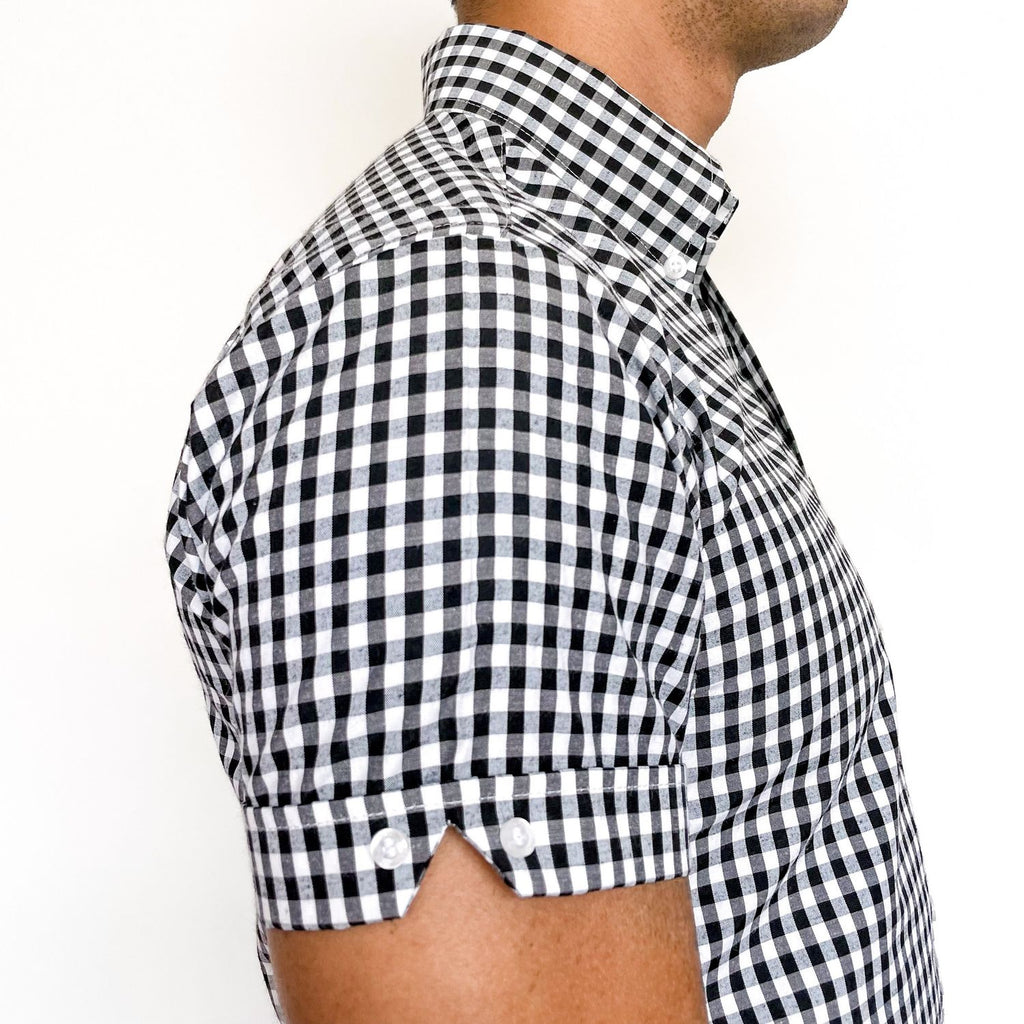 Camisa Harriot - Negro/Blanco