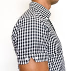 Camisa Harriot - Negro/Blanco