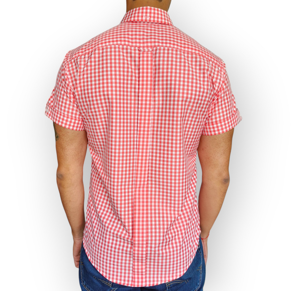 Camisa Harriot - Rojo coral