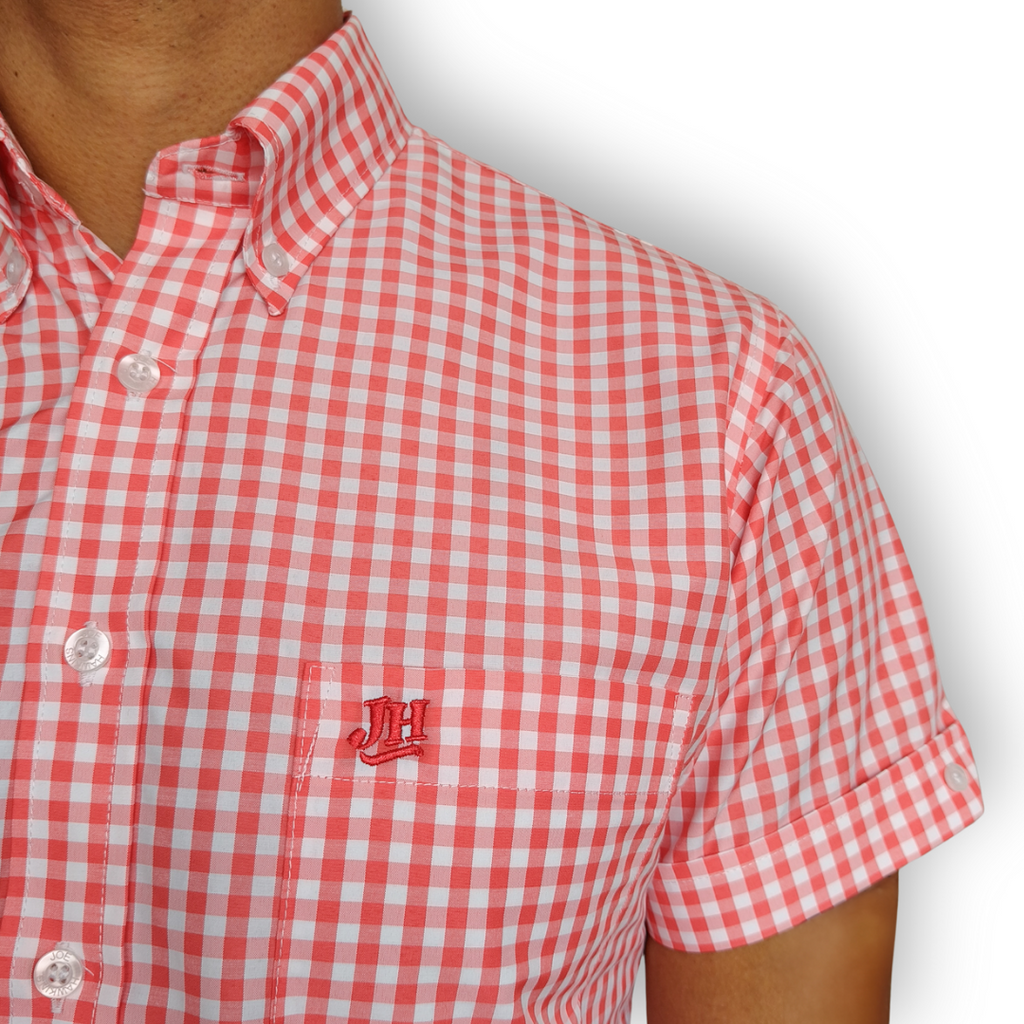 Camisa Harriot - Rojo coral