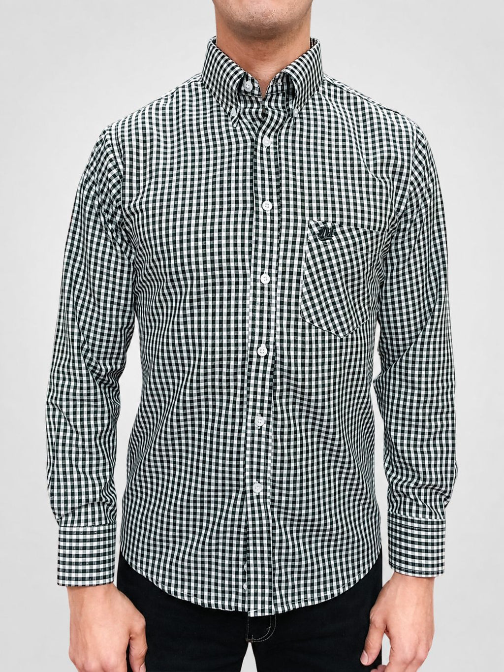 Thompson Shirt (Black/white)