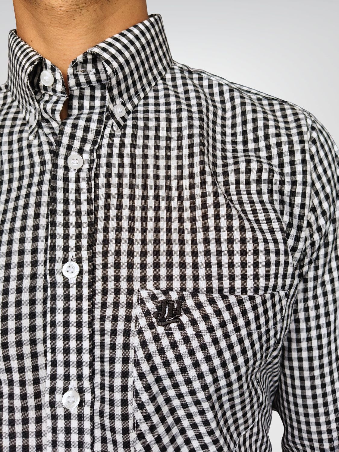 Thompson Shirt (Black/white)