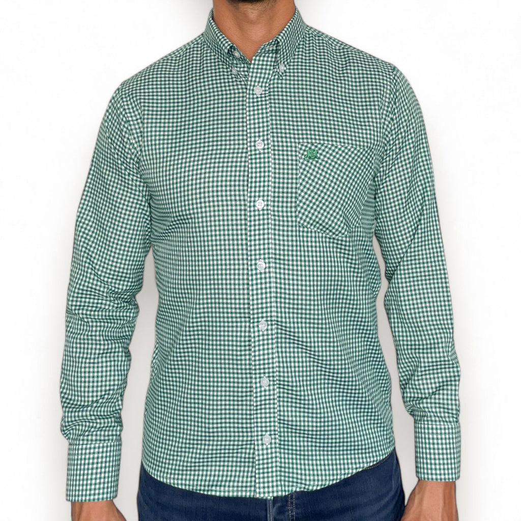 Camisa Thompson (Verde/blanco)