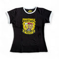 Women's T-shirt - Football belongs to the people (Black)