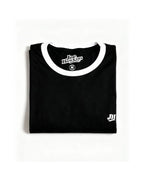 Camiseta Ringer - Negro y blanco