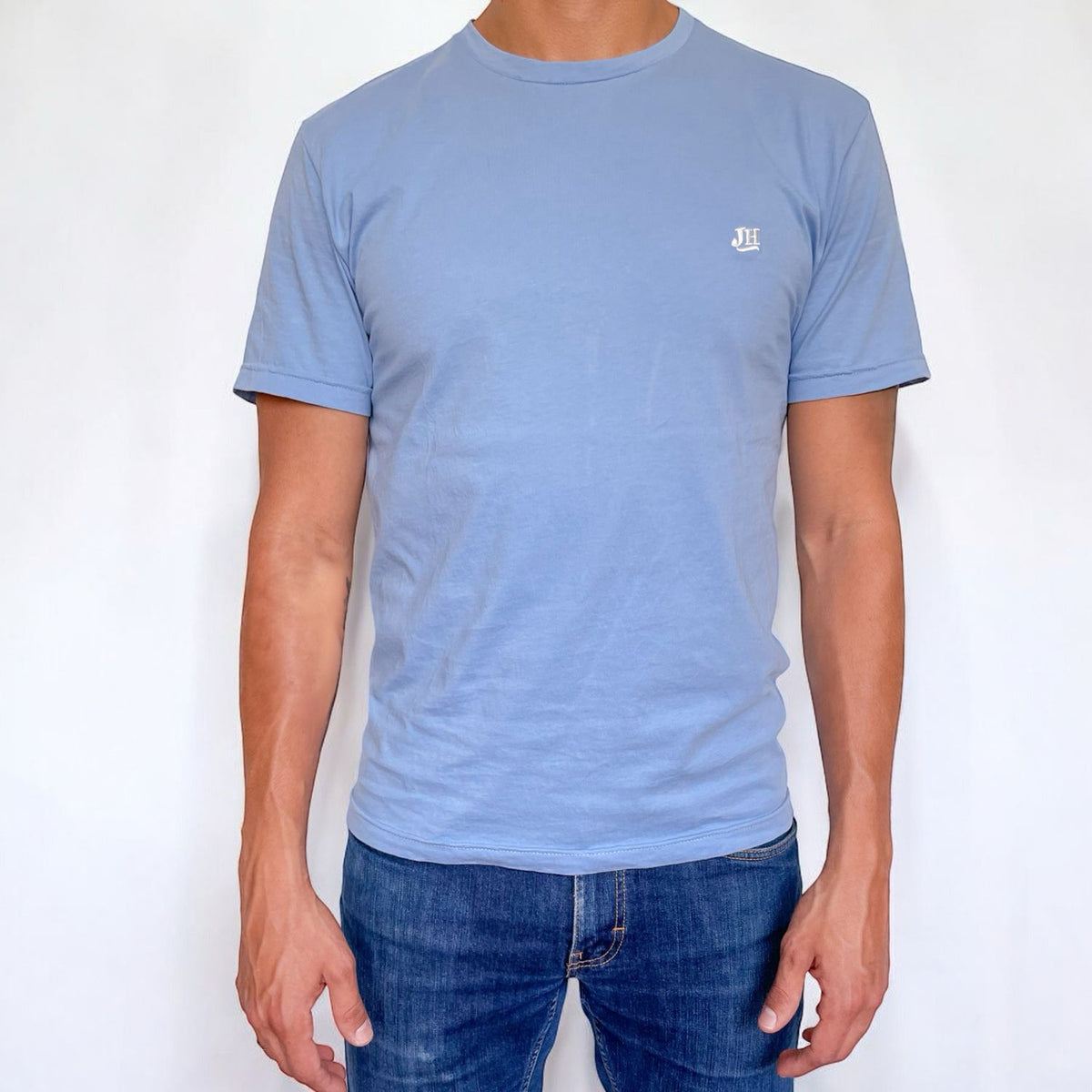 Camiseta básica (Azul cielo)