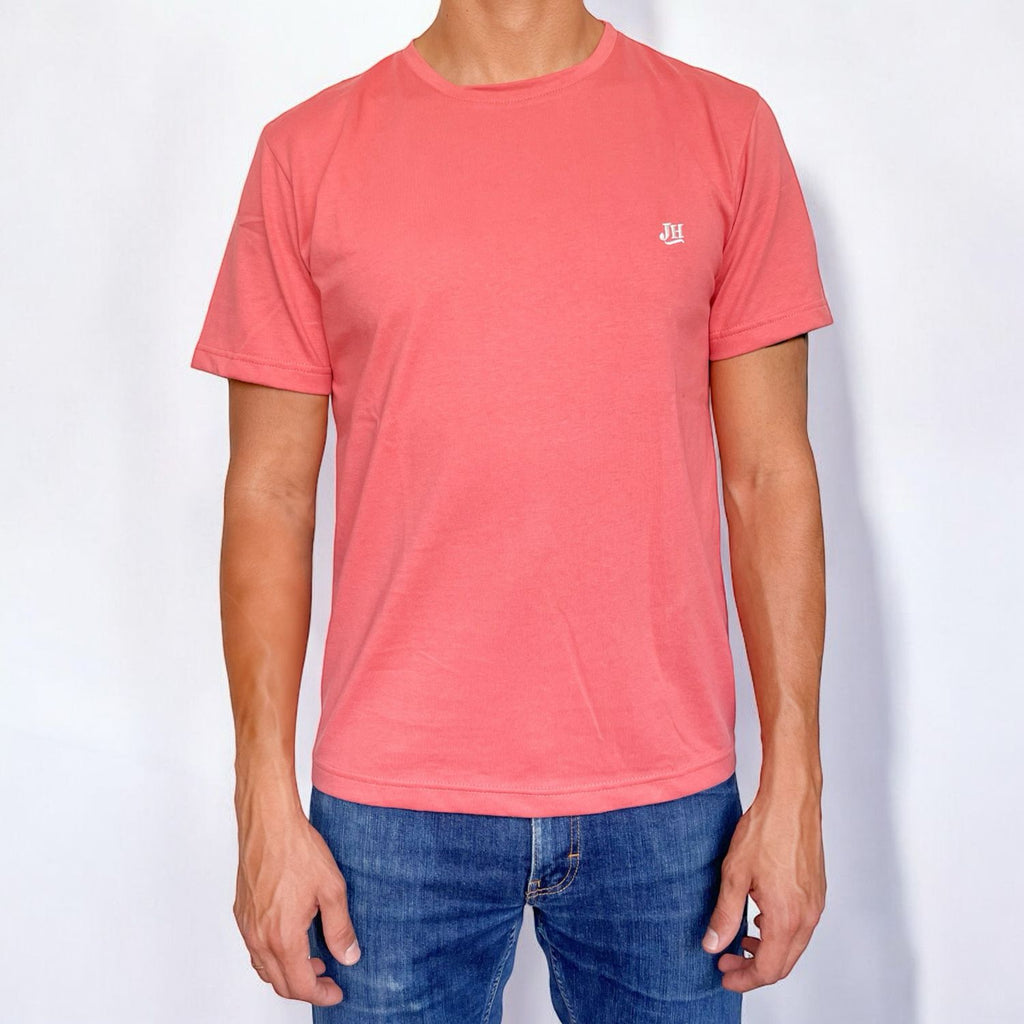 Camiseta básica (Coral)