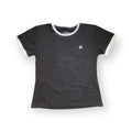 Camiseta ringer ECO- Gris (Mujer)