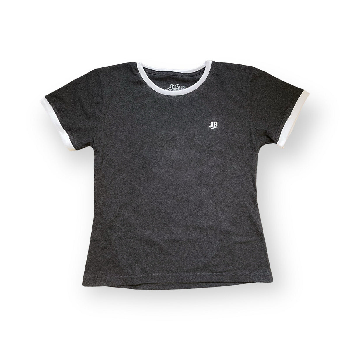 Camiseta ringer ECO- Gris (Mujer)