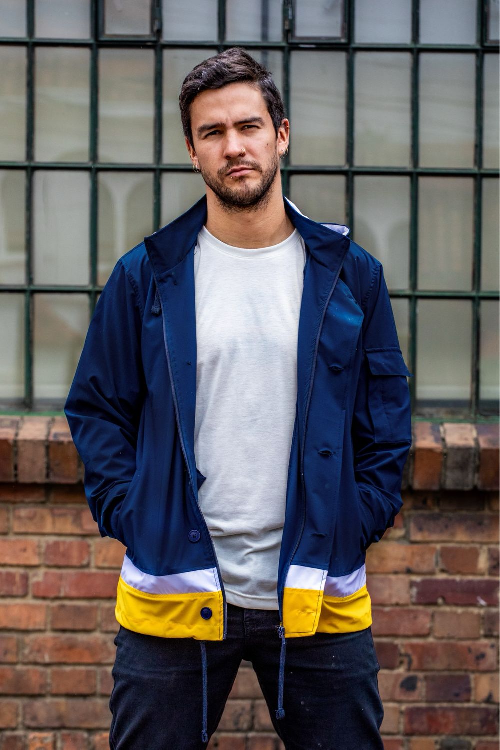 Chaqueta rompevientos ECO - Deep Blue