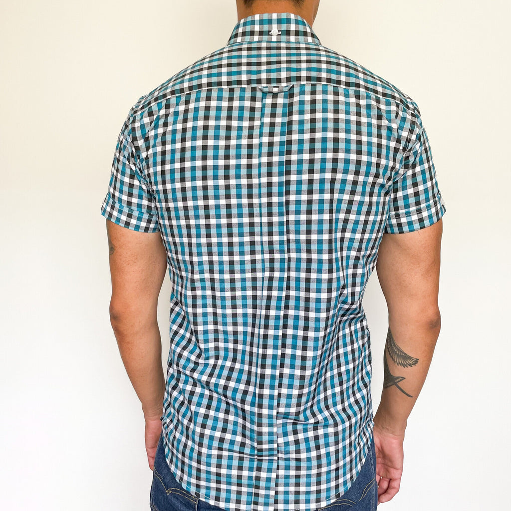 Harriot - (Petrol Blue/Black/White)