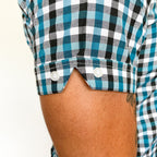 Harriot - (Petrol Blue/Black/White)
