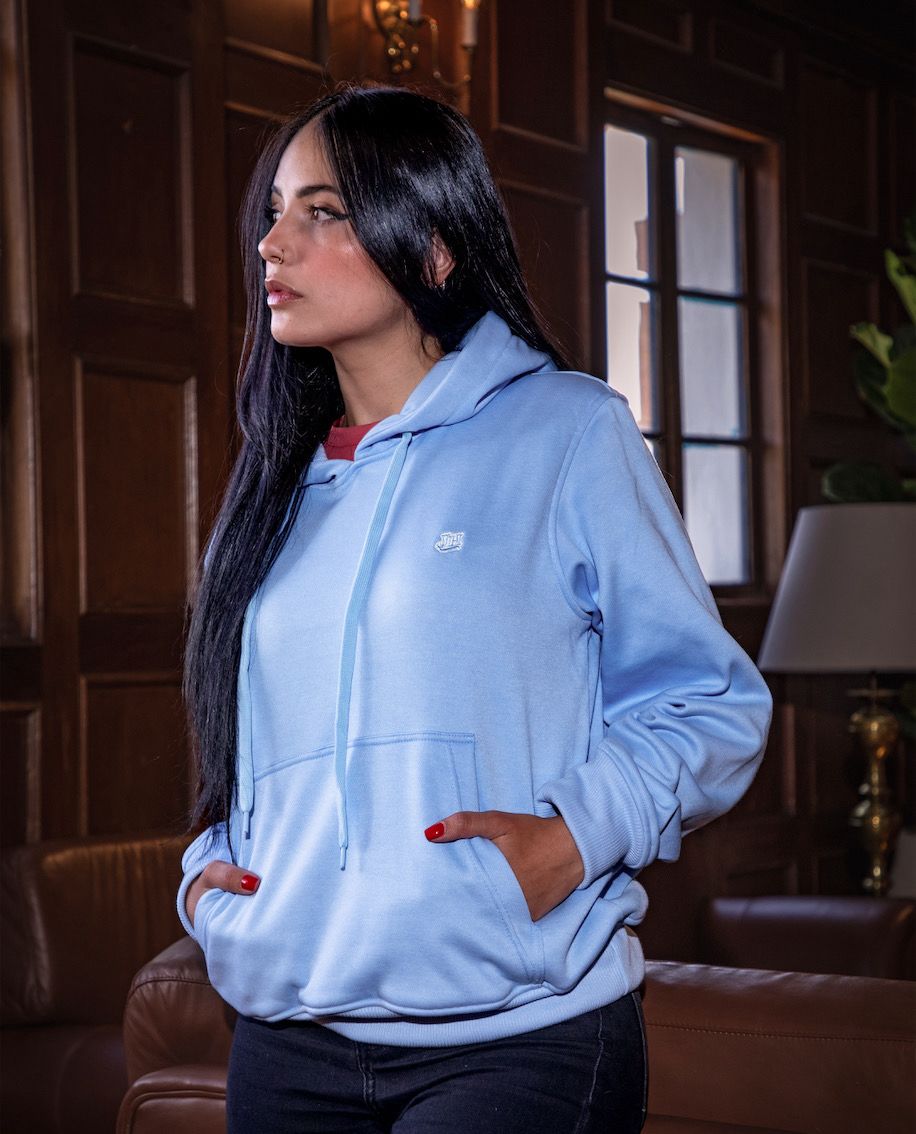 Hoodie - Unisex (Azul cielo)