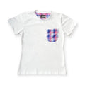 Pocket T-Shirt (Fucsia/azul) - (Mujer)