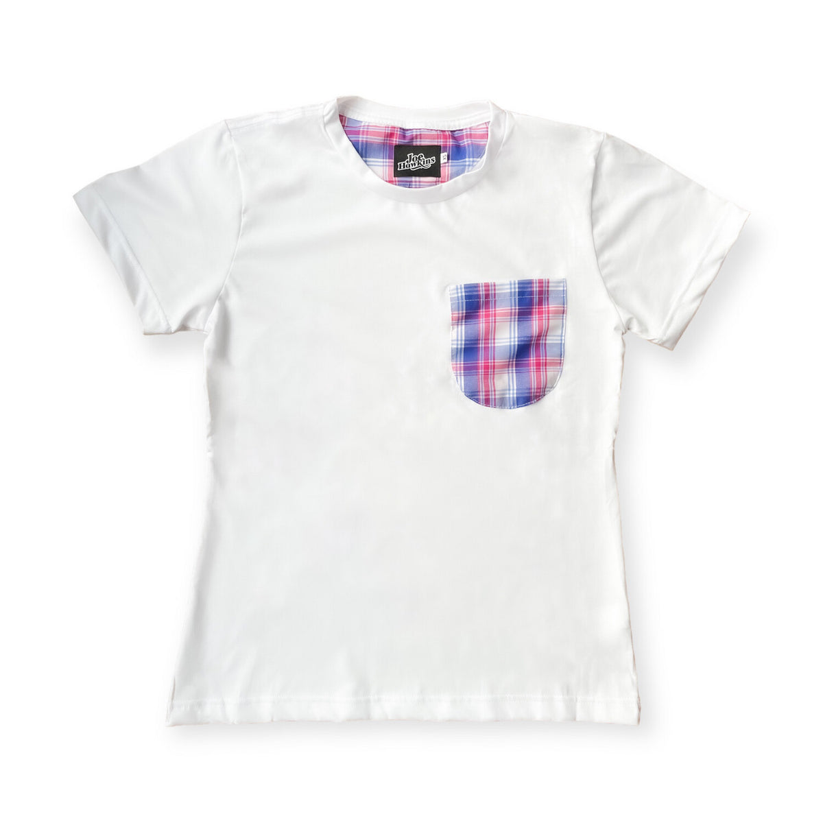 Pocket T-Shirt (Fucsia/azul) - (Mujer)