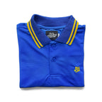 Polo ECO JH - Azul Rey/Amarillo
