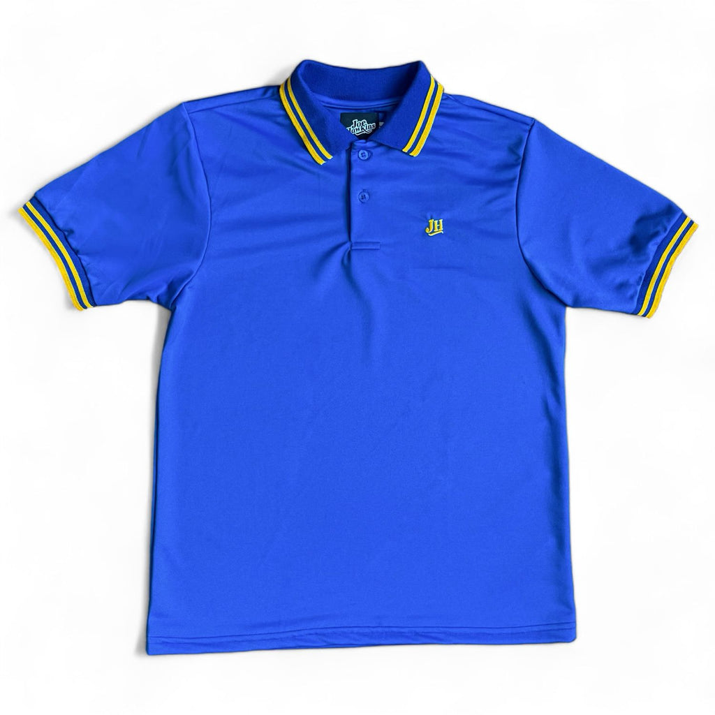 Polo ECO JH - Azul Rey/Amarillo