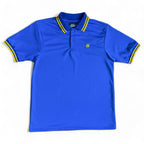 Polo ECO JH - Azul Rey/Amarillo