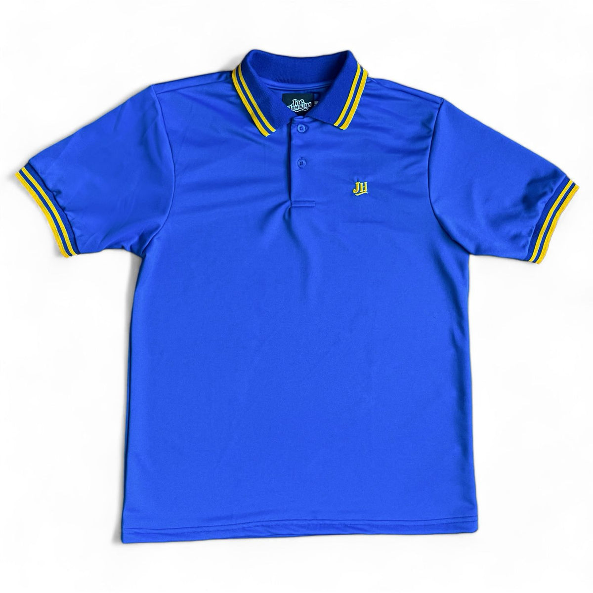 Polo ECO JH - Azul Rey/Amarillo
