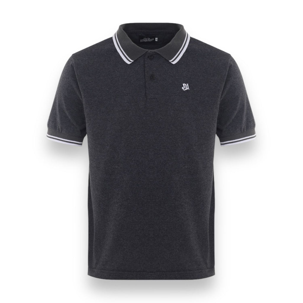 Polo ECO JH (Gris/Blanco)