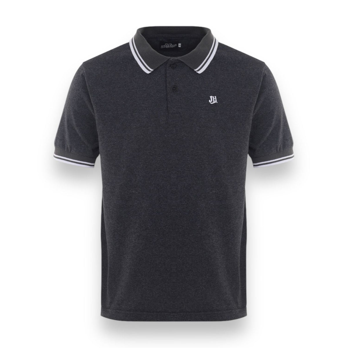 Polo ECO JH (Gris/Blanco)