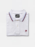 JH Polo - White/Blue and Wine