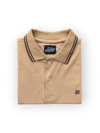 Polo JH - Camel/Chocolate