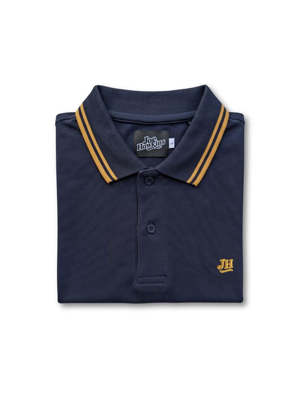 Polo JH - Navy/ocre