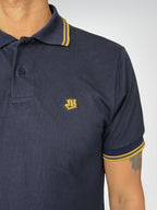 Polo JH - Navy/ocre