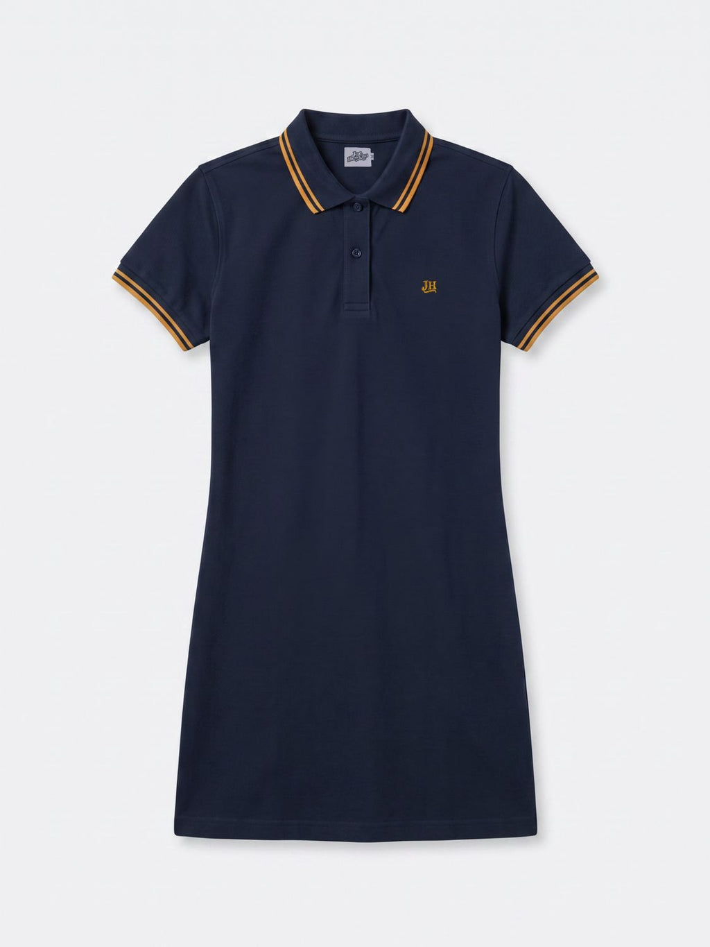 Vestido Polo JH - Navy/ocre