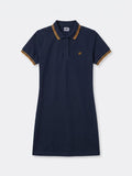 Vestido Polo JH - Navy/ocre
