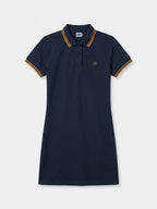 Vestido Polo JH - Navy/ocre