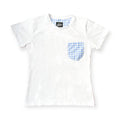 Pocket T-Shirt (Azul cielo) - Mujer
