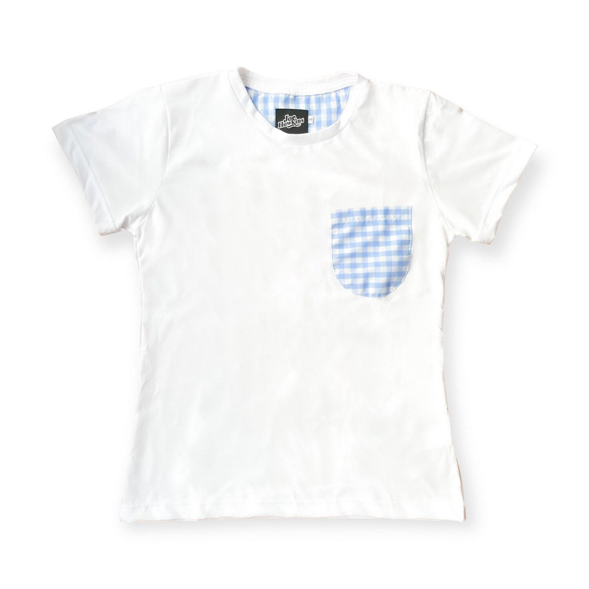 Pocket T-Shirt (Azul cielo) - Mujer