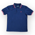 Polo ECO JH - Azul (Rojo/Blanco)